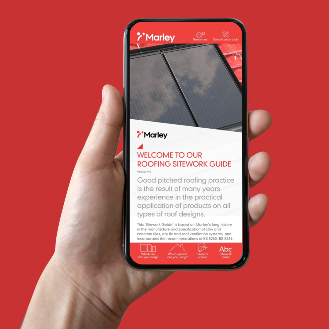 Marley Sitework Guide App