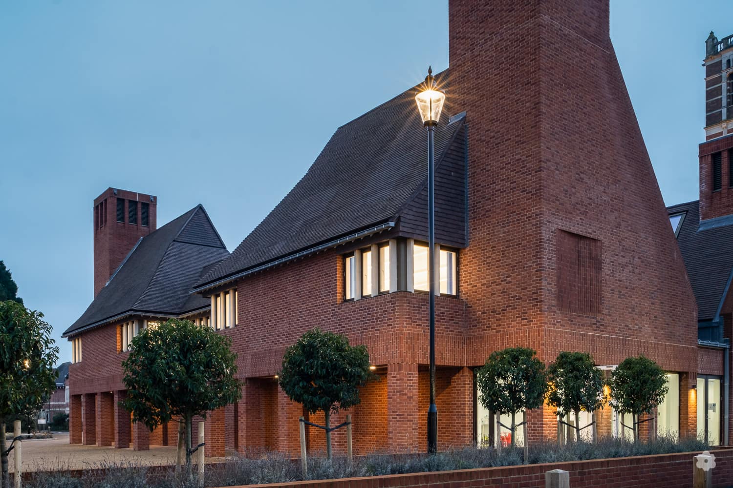 Christ's Hospital School using Canterbury Handmade Tiles 