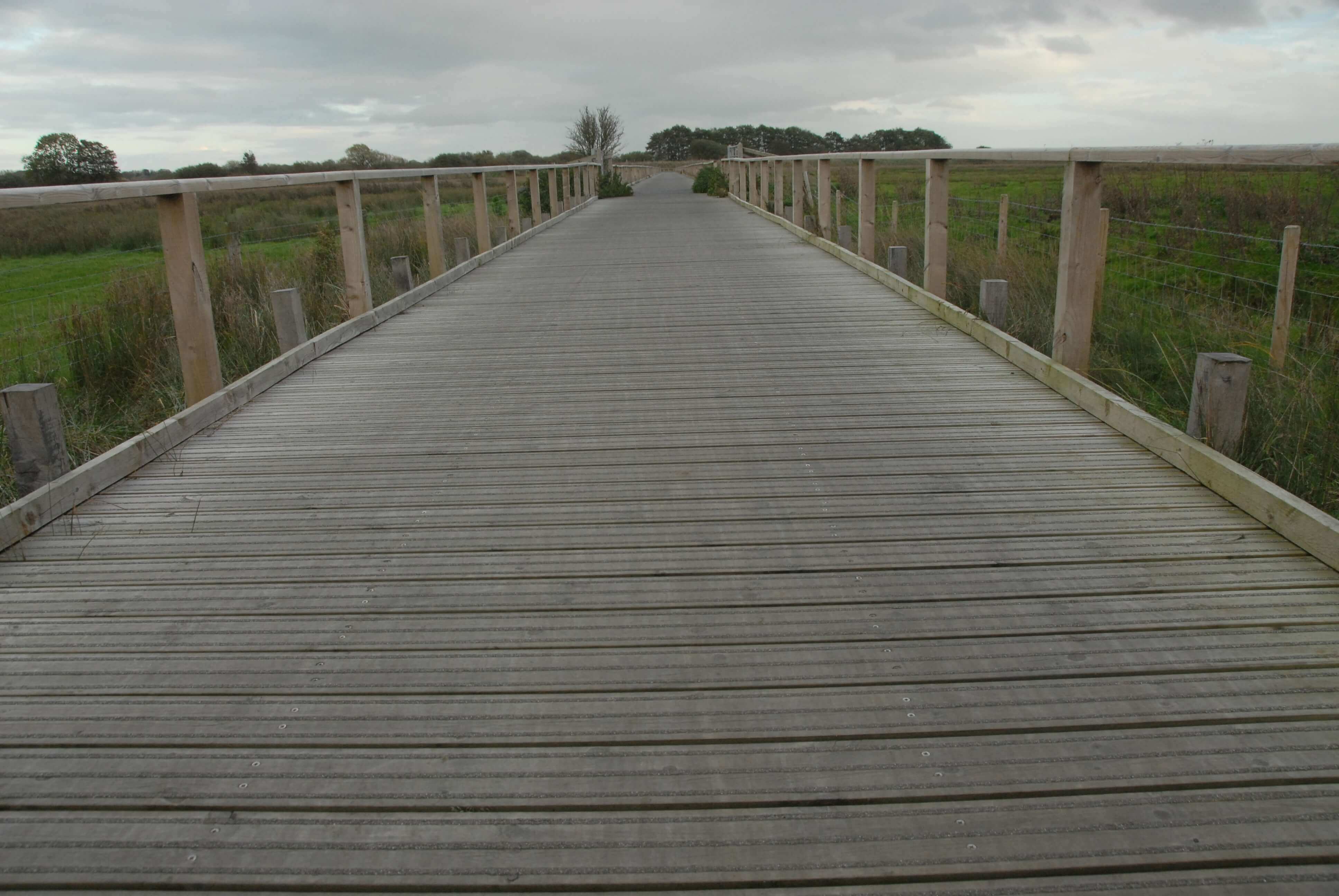 Marley antislip plus smooth installed at Burton Marsh walk way