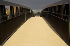 Marley citideck installed on cycle path at River Clyst