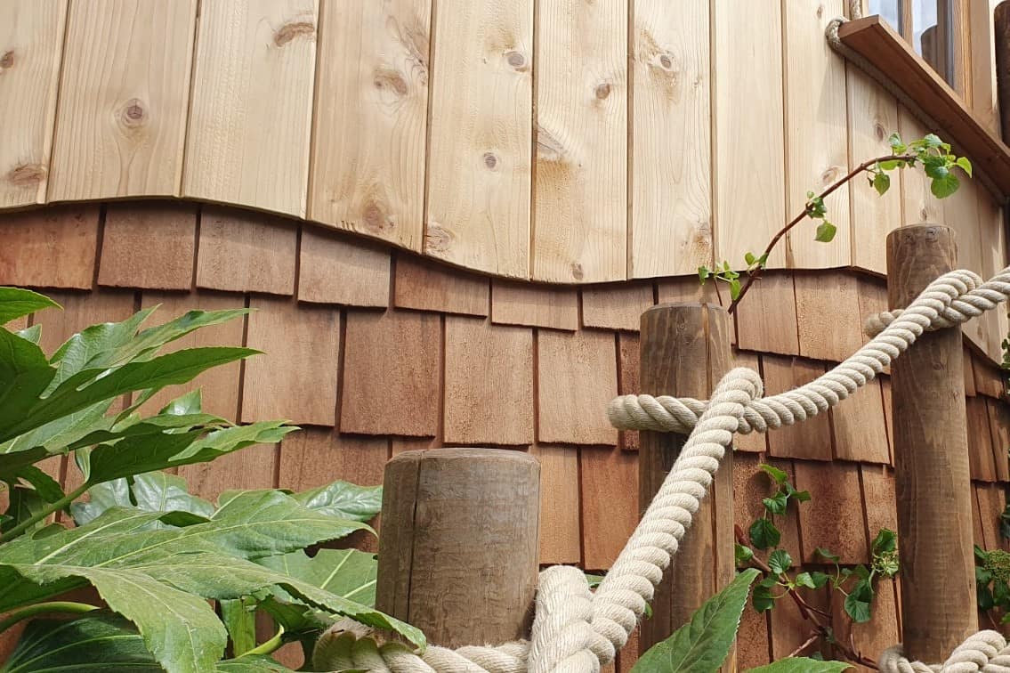 Marley Timber Shingles at the Chelsea Flower Show