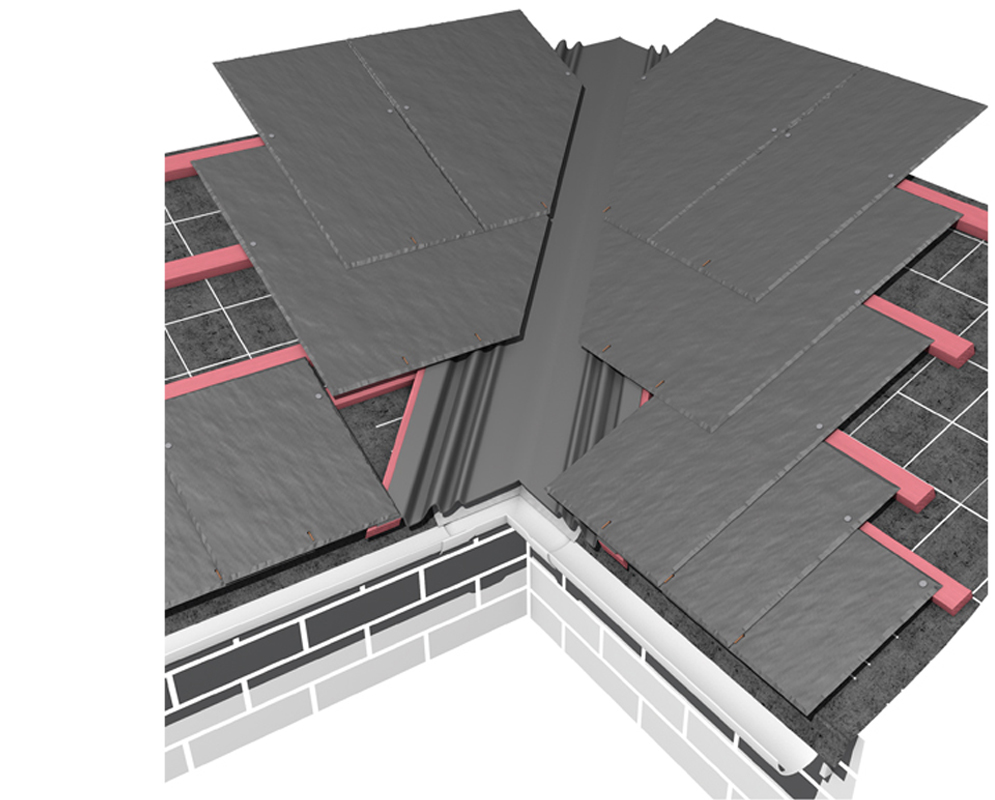 GRP Slate Dry Valley System 